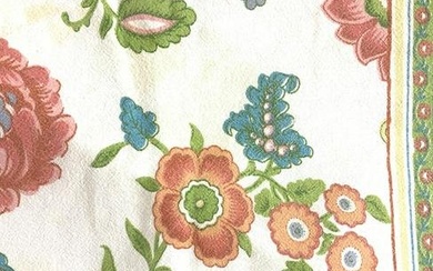 French Country Floral Cotton Tablecloth