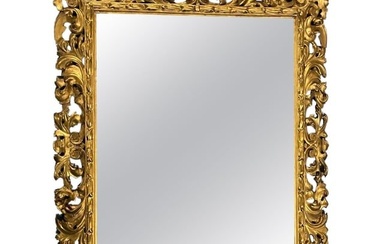French Giltwood Wall Mirror, 19th Century