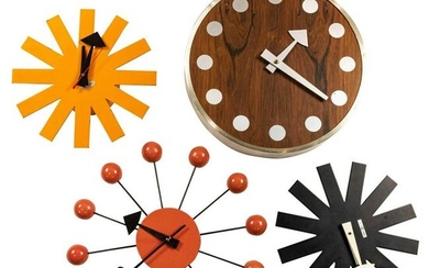 George Nelson & Associates, clocks (4)