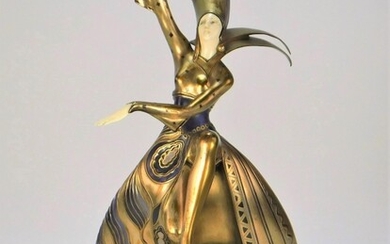 Gerda Iro Gerdago Viennese Dancer Sculpture