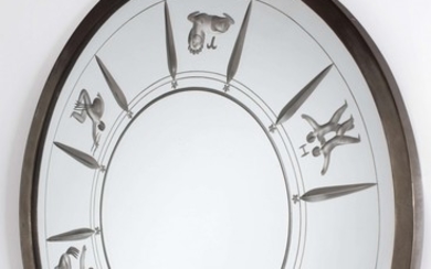 Gio PONTI 1891-1979 Miroir dit "Specchio dello zodiaco" - 1931