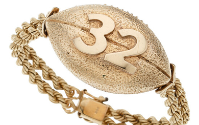 Gold Bracelet The 14k gold double rope chain bracelet...