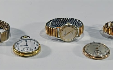 Gold Filled Pocket and Wristwatches