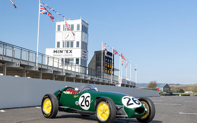 Graham Hill's Formula 1 and Grand Prix debutante 1957-58 Lotus-Climax...
