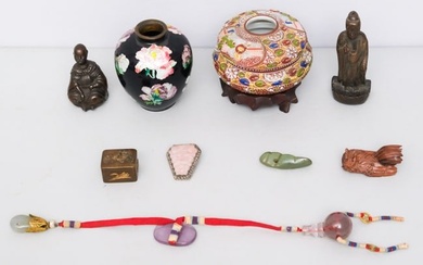 Group of Small Japanese & Chinese Antiques
