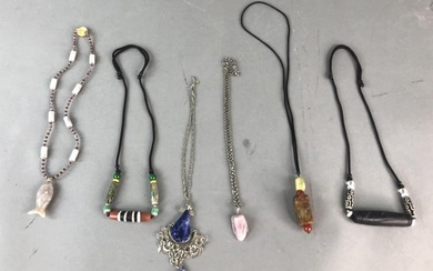 Group on Pendants and Necklaces