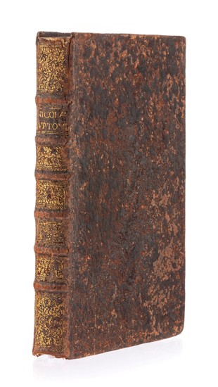 HERALDIQUE. UPTON. De Studi Militari. Johannis Martin & Jacobi Allestrye, 1654. 3 parties de diff. auteurs en 1 vol.