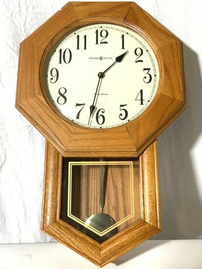 HOWARD MILLER Wooden Wall Clock