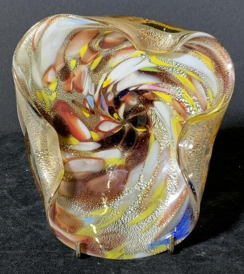 Handmade Artisan Art Glass Bowl