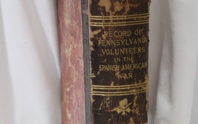 Hardcover Book: Record of Pennsylvania Volunteers