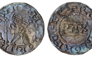 Harold II Godwinesson (5 January - 14 October 1066), PAXS Penny, York, Hrossketill (Chip at 8 O'Clock)