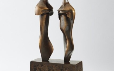 Henry Moore, Two Three-Quarter Figures on Base