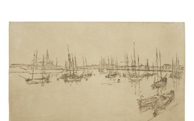 James Abbott McNeill Whistler (1834-1903); San Giorgio, from the Second Venice Set;