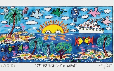 James Rizzi, 1950-2011, cruising with love, 3D...