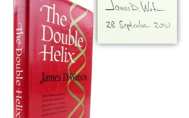 James Watson Signed 1st Edition of "The Double Helix"