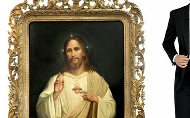 Jan Adam Kruseman (Haarlem 1804-1862) Portrait of Jesus
