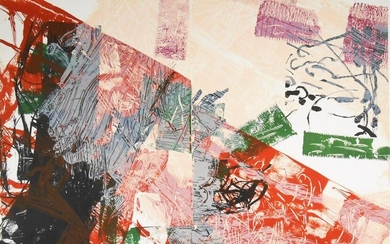 Jean-Paul Riopelle (1923-2002) Color Lithograph