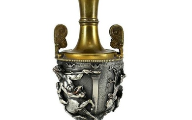John Grinsell & Son Neo-Classical Silverplate Urn