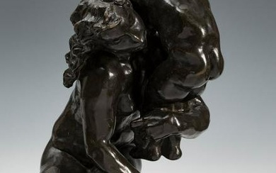 LÃ‰ON-ERNEST DRIVIER (Grenoble, 1878 - Paris 1951). "Maternity". Bronze. Signed. Exhibitions