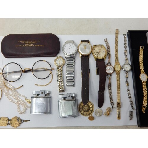 Ladies' Rotary wristwatch in box; Gents Dunhill watch; large...