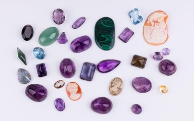 Large Amethyst Gemstone Collection