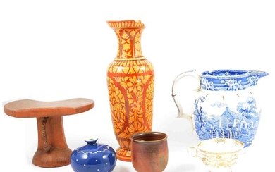 Large collection of European and Oriental ceramics.