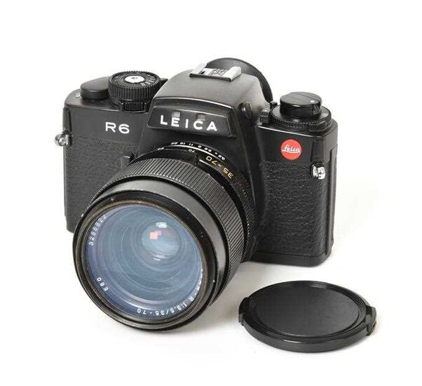 Leica R6 Camera no.1729728 with Leitz Wetzlar Vario-Elmar-R f3.5...