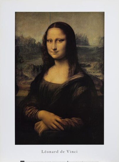 Leonardo da Vinci, Mona Lisa, Poster
