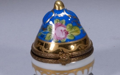 Limoges Porcelain Pillbox