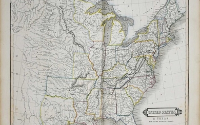 Lizars (W. H.). Lizars' Edinburgh Geographical General Atlas, 1841, with 2 early maps of Texas