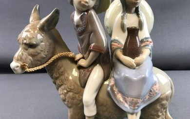 Lladro Ride in the Country figurine in original box
