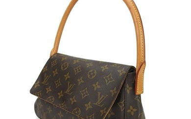 Louis Vuitton Shoulder Bag Looping M51147 Monogram Women's LOUIS VUITTON shoulder bag