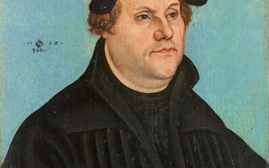Lucas Cranach the Elder, studio of - Portrait of Martin Luther