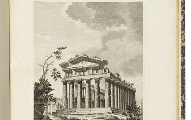 MAJOR, Thomas (1720-1799). Les ruines de Paestum, ou de Posidonie, dans la Grande Grece. London: J. Dixwell for T. Major, 1768.