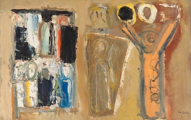 MARIO SIRONI (1885-1961) Composizione 1958