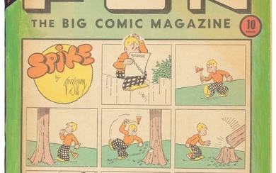 MORE FUN COMICS #8 * Early Walt Kelly Art