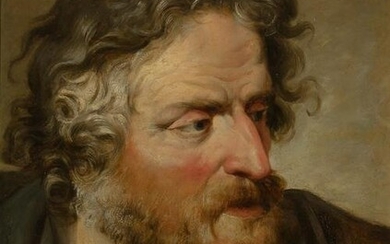 Manner of Sir Peter Paul Rubens Late 18th/early 19th Century Head of a Man