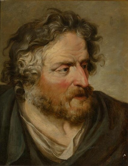 Manner of Sir Peter Paul Rubens Late 18th/early 19th Century Head of a Man
