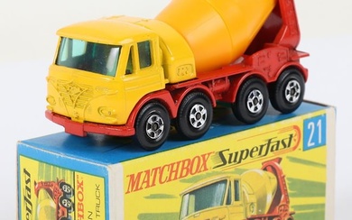 Matchbox Lesney Superfast MB-21 Foden Concrete Truck, Transitional model