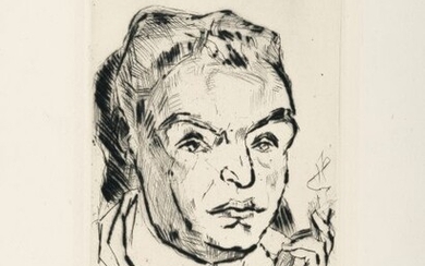 Max Beckmann 1884 Leipzig – New York 1950 Portrait of Kasimir Edschmid