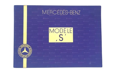 Mercedes-Benz catalogue - S model - 1928