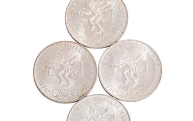 Mexiko - 4 x 25 Pesos, Olympische Sommerspiele 1968