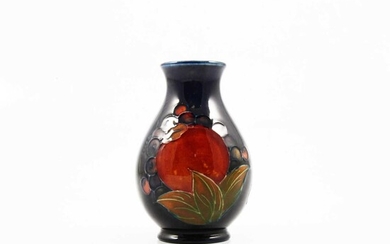Moorcroft Pottery Pomegranate vase.