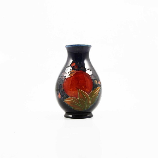 Moorcroft Pottery Pomegranate vase.