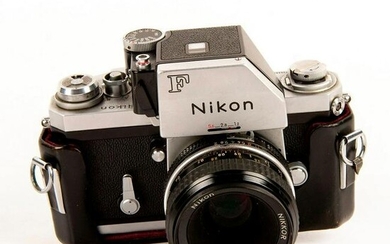 NIKON F CAMERA, PHOTOMIC FTn 50mm