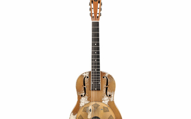 National Triolian Polychrome Resonator Guitar, c. 1931