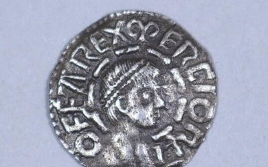 Offa (757-796) - Silver Penny, Circa 780-792, 17.2mm, 1.2g,...