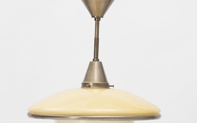 Otto Müller, a 'Sistra-pendel' ceiling lamp, Megaphos, first half of the 20th Century.