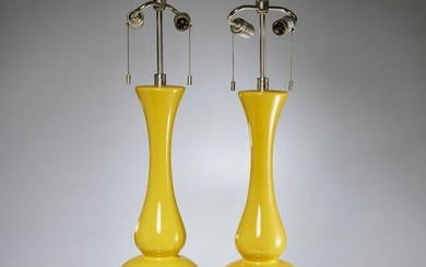 Pair Eileen Kathryn Boyd for Mottega table lamps