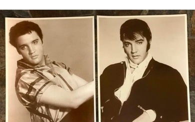 Pair of Elvis Presley Photo Prints
